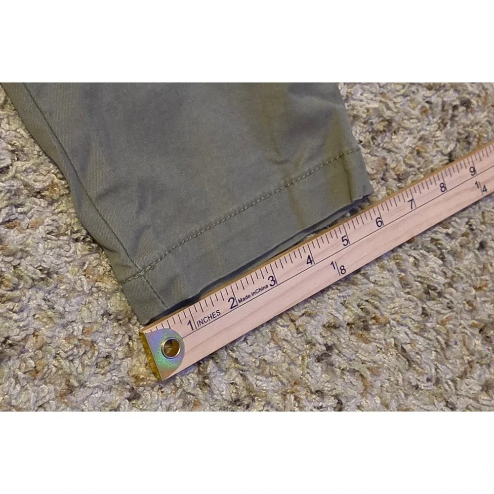 Banana Republic Slim Fit Lived-In‎ Chino Pants Mens Size 31x32 Green